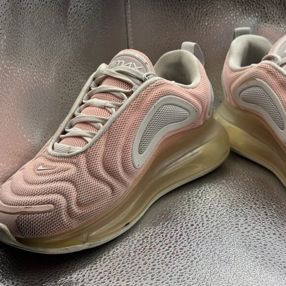 Size 6.5 - Nike Womens Air Max 720 AR9293-603 Pink Running Shoes Sneakers - Picture 5 of 11